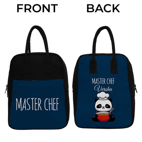 Master Chef Personalised Canvas Lunch Bag - Uncommongifts.in