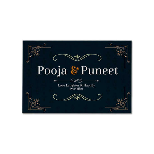 Personalised Couples Wall Hanging - Uncommongifts.in