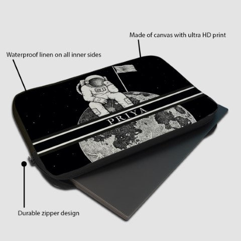 Astronote Printed Personalised Laptop Sleeve/Cover - Uncommongifts.in