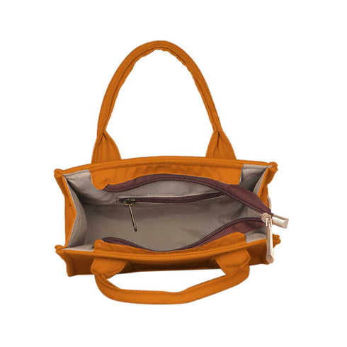 Tan Woody Personalised Handled Tote Bag - Uncommongifts.in