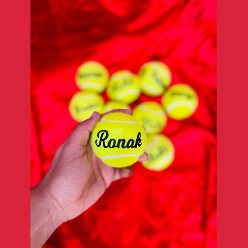 Personalised Tennis ball