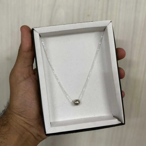 Personalised Ball Pendant for Women | Valentines Day Gift