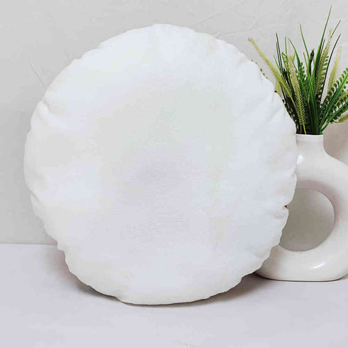 Personalized Penguins Printed Rounded Cushion