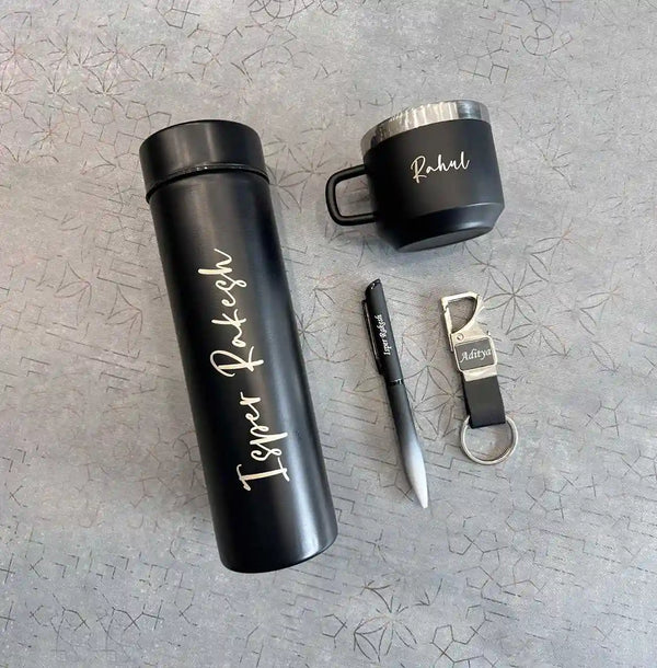 Personalized Turbo Bottle with Keychain Combo