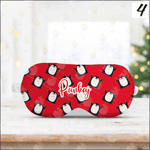 Personalized Christmas Sleep Eye Mask