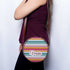 Multicoloured Boho Printed Round Structured Sling Bag - Uncommongifts.in