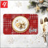 Personalised Christmas Dining Table Mats Set of 4