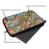 Floral Printed Canvas Personalised Laptop Sleeve/Cover - Uncommongifts.in