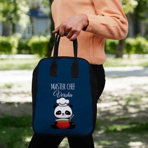 Master Chef Personalised Canvas Lunch Bag - Uncommongifts.in