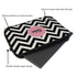 Black Printed Personalised Laptop Sleeve/Cover - Uncommongifts.in