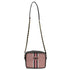 Pink Canvas Personalized Striped Sling Bag - Uncommongifts.in