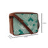 Women Blue Geometric Printed Structured Sling Bag - Uncommongifts.in