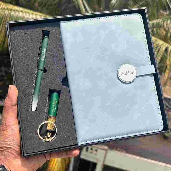Personalized Diary Men's Gift Combo