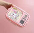 Personalized Unicorn Steel Compartment Lunch Box for Kids