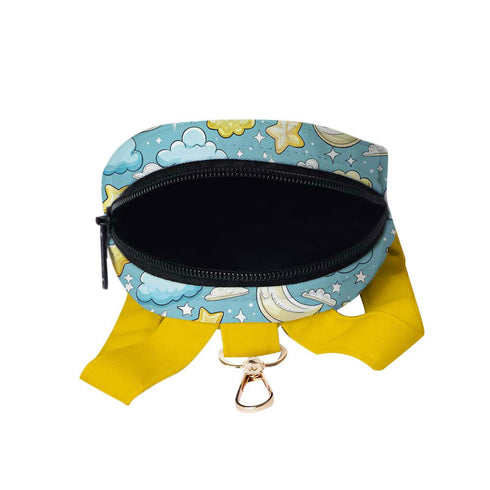 Personalised Stars Printed Backpack Keychain