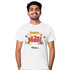Personalized Happy Holi Printed T-Shirt - Uncommongifts.in