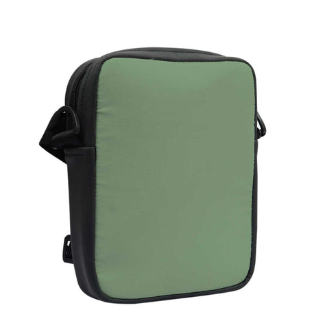 Mint Green Print Men Sling Bag - Uncommongifts.in
