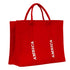 Personalised Red Woody Handbag Tote Bag - Uncommongifts.in