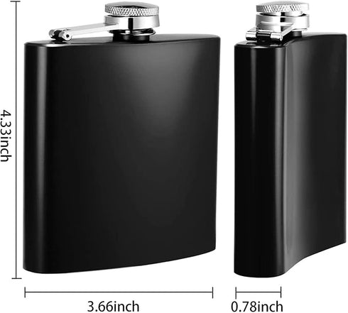 Personalized Steel Hip Flask