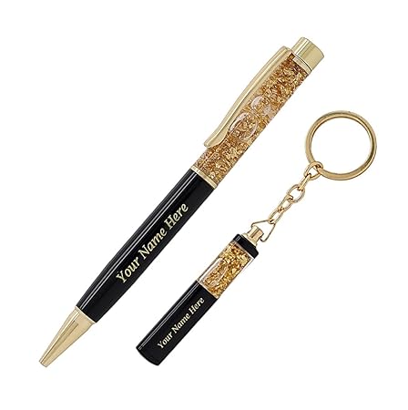 Personalized Pen Keychain Combo Gift Set - Uncommongifts.in