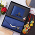 Personalised Bhai Bhabhi Rakhi Combo Gift Set