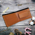 Personalised Men's Wallet With Charm - Tan - Uncommongifts.in