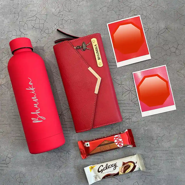 Personalized Women Wallet Hamper