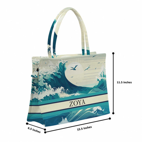 Stylish Simplicity Beach Box Tote bag for Your Getaways - Uncommongifts.in