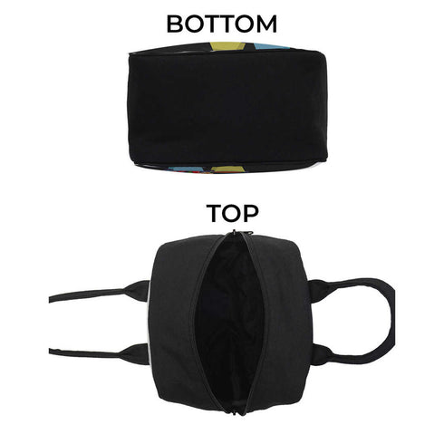 Printed Canvas Lunch Bag - Uncommongifts.in