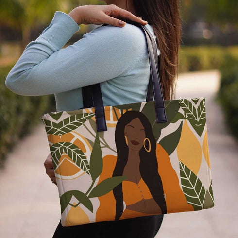 Beauty with nature Printed Women's Office Bag - Uncommongifts.in