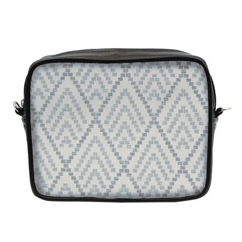 Geometric Customized Striped Sling Bag - Uncommongifts.in