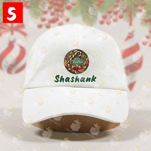 Personalised Cap for Christmas