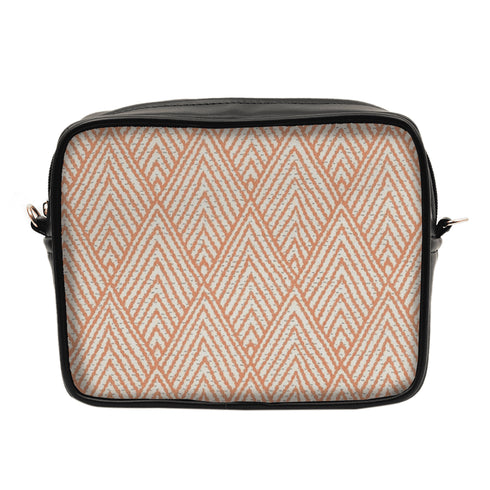 Customized Beige Striped Sling Bag - Uncommongifts.in