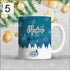 Personalised Merry Christmas Printed Mug