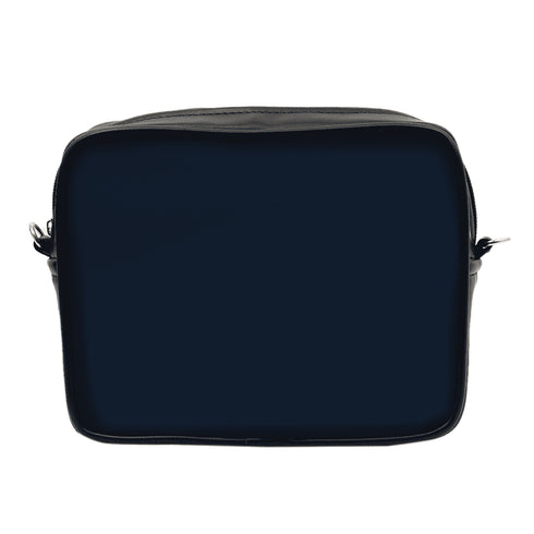 Canvas Customized Black Striped Sling Bag - Uncommongifts.in