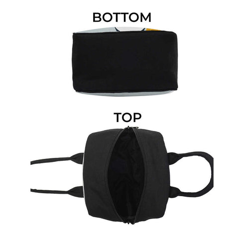 Printed Canvas Lunch Bag - Uncommongifts.in