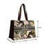 Monkey Animal Printed Personalised Box Tote Bag - Uncommongifts.in