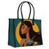 Personalized Box Tote Bag with Beautiful Girl Print - Uncommongifts.in