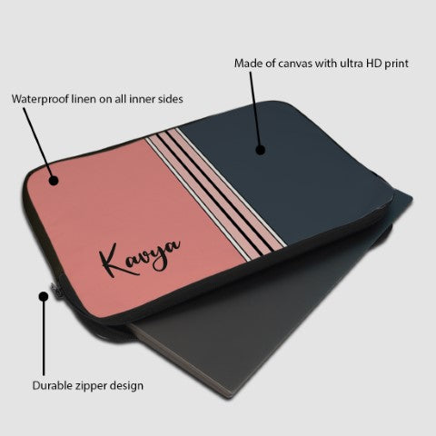 Personalised Printed Laptop Sleeve/Cover - Uncommongifts.in