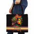 Beautiful Black Girl Printed Box Tote Bag - Uncommongifts.in