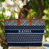 Blue Stripes Printed Luna Handbag - Uncommongifts.in