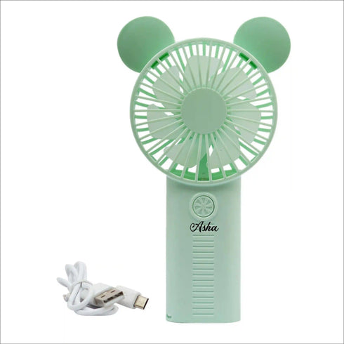 Personalised Fun and Functional Face Fan