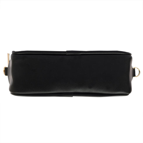 Canvas Customized White Striped Sling Bag - Uncommongifts.in