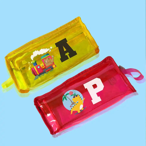 Personalized Kids Jelly Pencil Pouch
