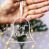 Personalised Bell Shape Ornaments for Christmas