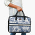 Customized Animal Printed Canvas and PU Laptop Bag - Uncommongifts.in