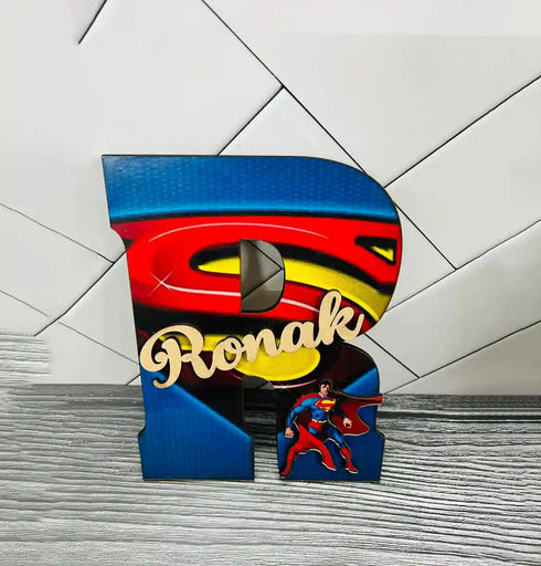 Personalised MDF Kids Name Plate