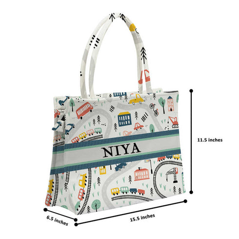 Personalized Diaper Box Bag - Uncommongifts.in