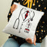 Medical Staff Printed Personalised Cushion - Uncommongifts.in