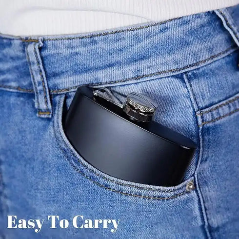 Personalized Steel Hip Flask with Name